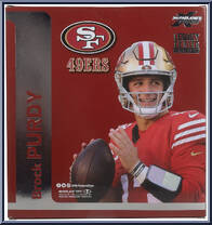 Brock Purdy (San Francisco 49ers) from McFarlane's Sports Picks - NFL - Legacy Series manufactured by McFarlane [Back]