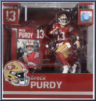Brock Purdy (San Francisco 49ers) from McFarlane's Sports Picks - NFL - Legacy Series manufactured by McFarlane [Front]