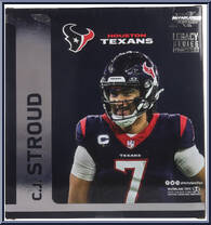 C.J. Stroud (Houston Texans) (Platinum Editiion) from McFarlane's Sports Picks - NFL - Legacy Series manufactured by McFarlane [Back]