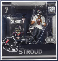 C.J. Stroud (Houston Texans) (Platinum Editiion) from McFarlane's Sports Picks - NFL - Legacy Series manufactured by McFarlane [Front]