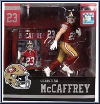 Christian McCaffrey (San Francisco 49ers) from McFarlane's Sports Picks - NFL - Legacy Series manufactured by McFarlane [Front]
