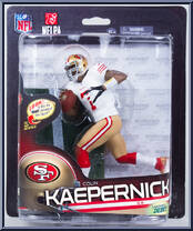 Colin Kaepernick (Clarktoys) from McFarlane's Sports Picks - NFL - Exclusives manufactured by McFarlane [Front]