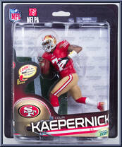 Colin Kaepernick from McFarlane's Sports Picks - NFL - Series 33 manufactured by McFarlane [Front]