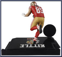 George Kittle (San Francisco 49ers) from McFarlane's Sports Picks - NFL - Legacy Series manufactured by McFarlane [Loose]