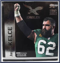 Jason Kelce (Philadelphia Eagles) from McFarlane's Sports Picks - NFL - Legacy Series manufactured by McFarlane [Back]