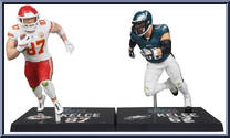 Jason Kelce / Travis Kelce (Super Bowl LVII) from McFarlane's Sports Picks - NFL - Legacy Series manufactured by McFarlane [Loose]