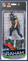 Jimmy Graham (Blue Uniform) from McFarlane's Sports Picks - NFL - Series 37 manufactured by McFarlane [Front]