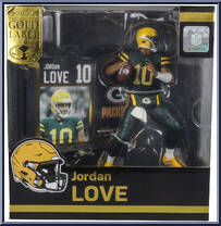 Jordan Love (Green Bay Packers) (Gold Label) from McFarlane's Sports Picks - NFL - Legacy Series manufactured by McFarlane [Front]