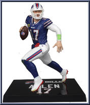 Josh Allen (Buffalo Bills) from McFarlane's Sports Picks - NFL - Legacy Series manufactured by McFarlane [Loose]