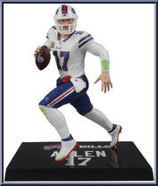 Josh Allen (Buffalo Bills) (Platinum) from McFarlane's Sports Picks - NFL - Legacy Series manufactured by McFarlane [Loose]