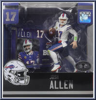 Josh Allen (Buffalo Bills) (Platinum) from McFarlane's Sports Picks - NFL - Legacy Series manufactured by McFarlane [Front]