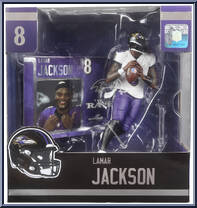 Lamar Jackson (Baltimore Ravens) from McFarlane's Sports Picks - NFL - Legacy Series manufactured by McFarlane [Front]