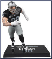 Maxx Crosby (Las Vegas Raiders) from McFarlane's Sports Picks - NFL - Legacy Series manufactured by McFarlane [Loose]
