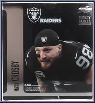 Maxx Crosby (Las Vegas Raiders) from McFarlane's Sports Picks - NFL - Legacy Series manufactured by McFarlane [Back]