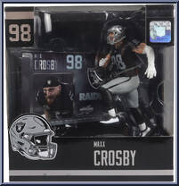 Maxx Crosby (Las Vegas Raiders) from McFarlane's Sports Picks - NFL - Legacy Series manufactured by McFarlane [Front]