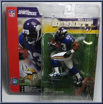 Michael Bennett from McFarlane's Sports Picks - NFL - Series  3 manufactured by McFarlane [Front]