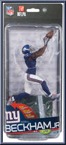 Odell Beckham Jr (Blue Jersey) from McFarlane's Sports Picks - NFL - Series 37 manufactured by McFarlane [Front]