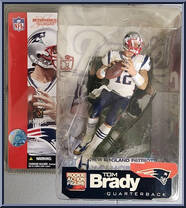 Tom Brady (New England Patriots) from McFarlane's Sports Picks - NFL - Series  5 manufactured by McFarlane [Front]