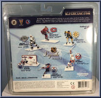 Grant Fuhr (Blue Jersey) from McFarlane's Sports Picks - NHL - NHL Legends - Series 2 manufactured by McFarlane [Back]