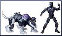 Black Panther & Sabre Claw Action Figure