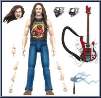 Cliff Burton (Superhero Poster) from Metallica - Ultimates manufactured by Super7 [Loose]