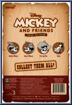 Cowboy Mickey from Mickey and Friends - ReAction Figures manufactured by Super7 [Back]