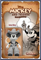 Cowboy Mickey from Mickey and Friends - ReAction Figures manufactured by Super7 [Front]