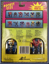 3-Pack #3 from Mighty Robot Warriors - Basic Series manufactured by Toy Concepts [Back]