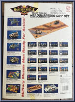 Headquarters Gift Set from Military Muscle Men - Accessories manufactured by Original San Francisco Toymakers [Back]