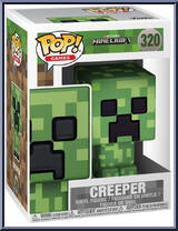 Creeper (Glows In The Dark) from Minecraft - Pop! Vinyl Figures manufactured by Funko [Front]