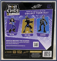 Alita from Mini Epics - Alita: Battle Angel manufactured by Weta Workshop [Back]