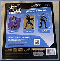 Zapan from Mini Epics - Alita: Battle Angel manufactured by Weta Workshop [Back]