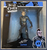 Zapan from Mini Epics - Alita: Battle Angel manufactured by Weta Workshop [Front]