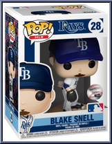 Blake Snell (Rays) from MLB - Pop! Vinyl Figures manufactured by Funko [Front]
