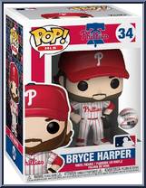 Bryce Harper (Phillies) from MLB - Pop! Vinyl Figures manufactured by Funko [Front]