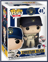 Christian Yelich (Brewers) from MLB - Pop! Vinyl Figures manufactured by Funko [Front]