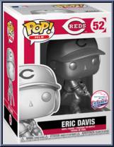 Eric Davis (Reds / Silver) from MLB - Pop! Vinyl Figures manufactured by Funko [Front]