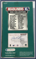 Alex Rodriguez from MLB Headliners - 1999 Season - XL manufactured by Corinthian [Back]