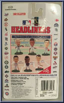 Barry Larkin from MLB Headliners - 1998 Season manufactured by Corinthian [Back]