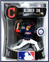 Corey Kluber (Blue Shirt) (Indians) from MLB - 2017 Series manufactured by Imports Dragon [Front]