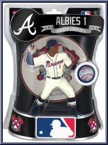 Ozzie Albies (Braves) from MLB - 2019 Series manufactured by Imports Dragon [Front]