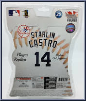 Starlin Castro (Yankees) from MLB - 2016 Series manufactured by Imports Dragon [Back]