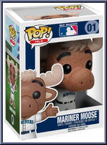 Mariner Moose (Mariners / White) from MLB Mascots - Pop! Vinyl Figures manufactured by Funko [Front]