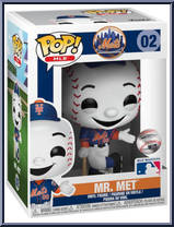 Mr. Met (Mets / Blue) from MLB Mascots - Pop! Vinyl Figures manufactured by Funko [Front]