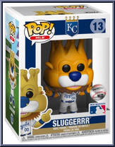 Sluggerrr (Royals) from MLB Mascots - Pop! Vinyl Figures manufactured by Funko [Front]