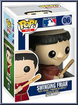 Swinging Friar (Padres) from MLB Mascots - Pop! Vinyl Figures manufactured by Funko [Front]