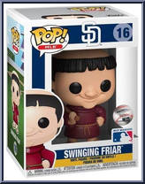 Swinging Friar (Padres) from MLB Mascots - Pop! Vinyl Figures manufactured by Funko [Front]