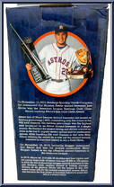 Jose Altuve (Gold Glove / Silver Slugger) (Houston Astros) from MLB - Stadium Giveaways - Bobbleheads manufactured by Unknown [Back]