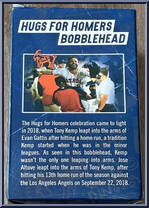 Jose Altuve (Hugs for Homers) (Houston Astros) from MLB - Stadium Giveaways - Bobbleheads manufactured by Unknown [Back]