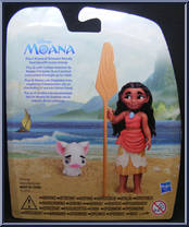 Moana of Oceania & Pua from Moana - Basic Series manufactured by Hasbro [Back]